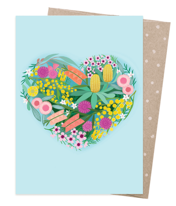 Earth Greetings ‘Heart Of Flowers’ Card