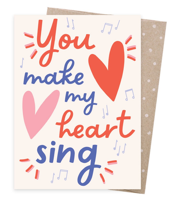 Earth Greetings 'Heart Song' Card