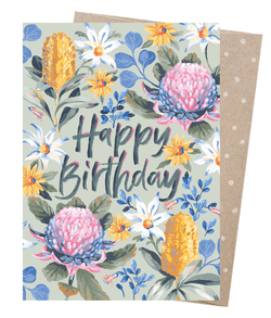 Earth Greetings 'Birthday Bushwalk' Card