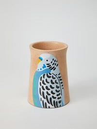 Jones and Co Aerial Budgie Vase Blue