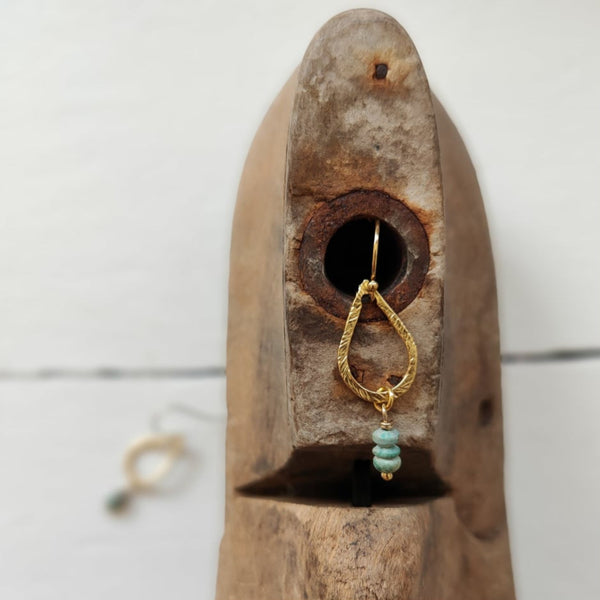 Paird Dusted Turquoise Earrings