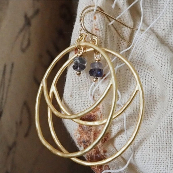 Paird Celestial Hoops