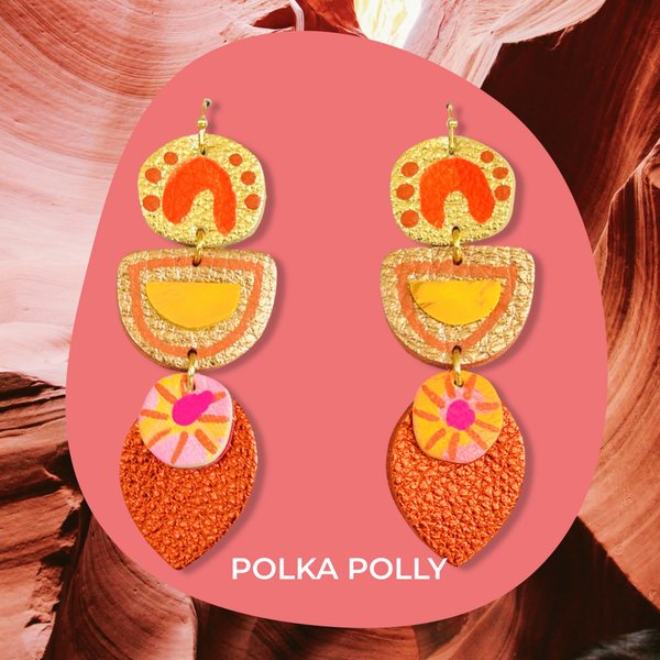 Polka Polly Sahara Earrings