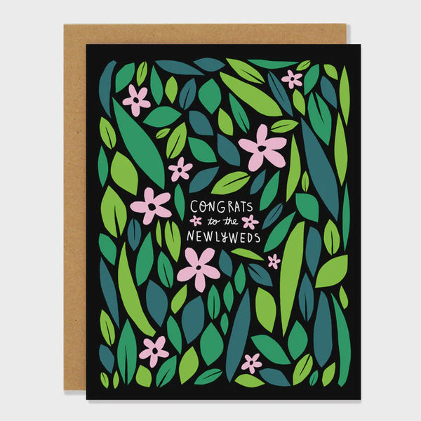 Badger and Burke ‘Wildflower Newlyweds’ Card