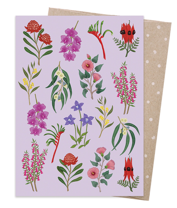 Earth Greetings ‘Floral Emblems’ Card