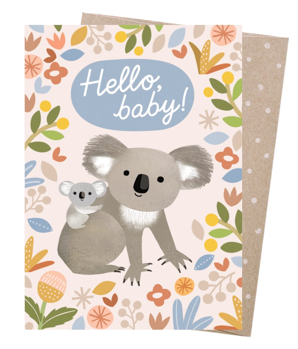Earth Greetings 'Bouncing Baby Koala' Card
