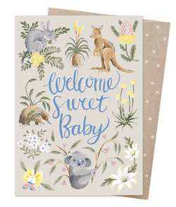 Earth Greetings 'Sweet Baby Wildlife' Card