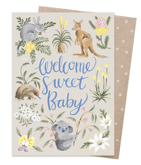 Earth Greetings 'Sweet Baby Wildlife' Card