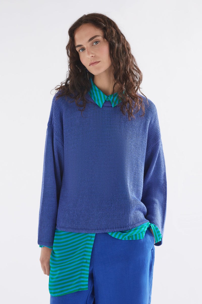 ELK Mica Sweater in Ultramarine