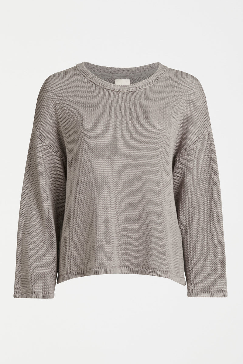 ELK Mica Sweater in Silver
