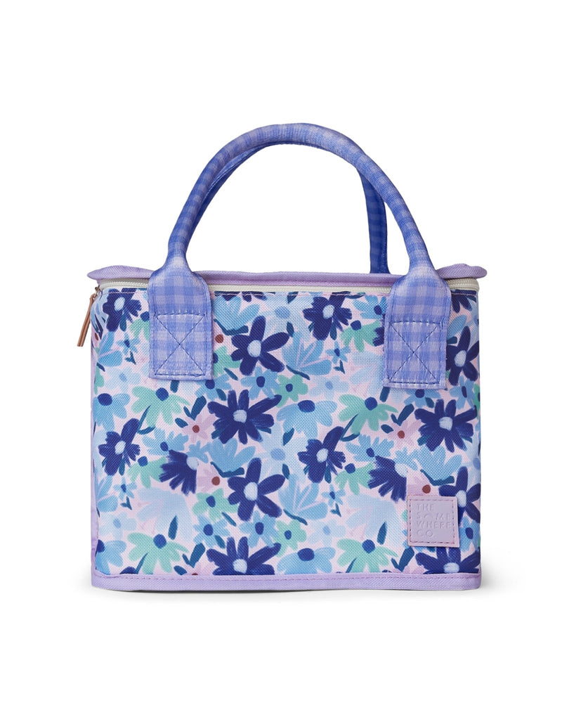 The Somewhere Co Blue Meadow Lunch Bag
