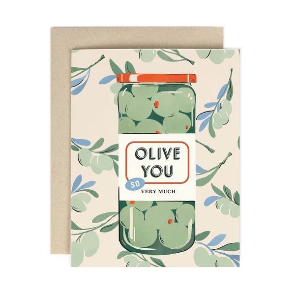 Amy Heitman 'Olive You' Card