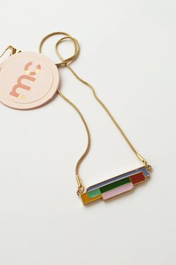 Middle Child 'Leadlight' Necklace