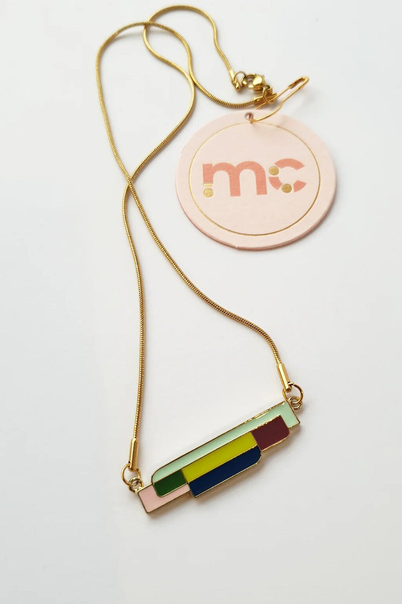 Middle Child 'Leadlight' Necklace