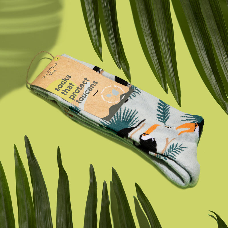 Conscious Step 'Socks that Protect Toucans'