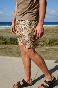 Peggy and Finn Men's 'Byron Banksia' Walk Shorts