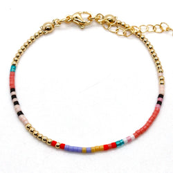 Lizou Miyuki Seed Bracelet in Combo A