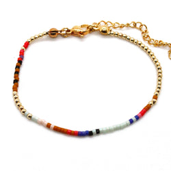 Lizou Miyuki Seed Bracelet in Combo B