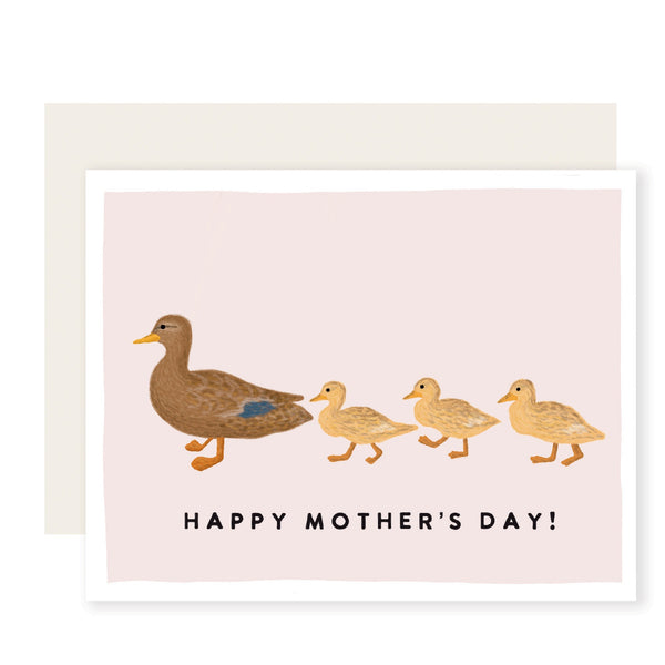 Slightly Stationery 'Mother's Day Ducklings' Card