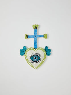 Jones and Co Corazon Cross Blue