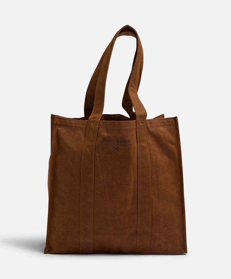 Pony Rider Market Mini Tote Bag in Spice