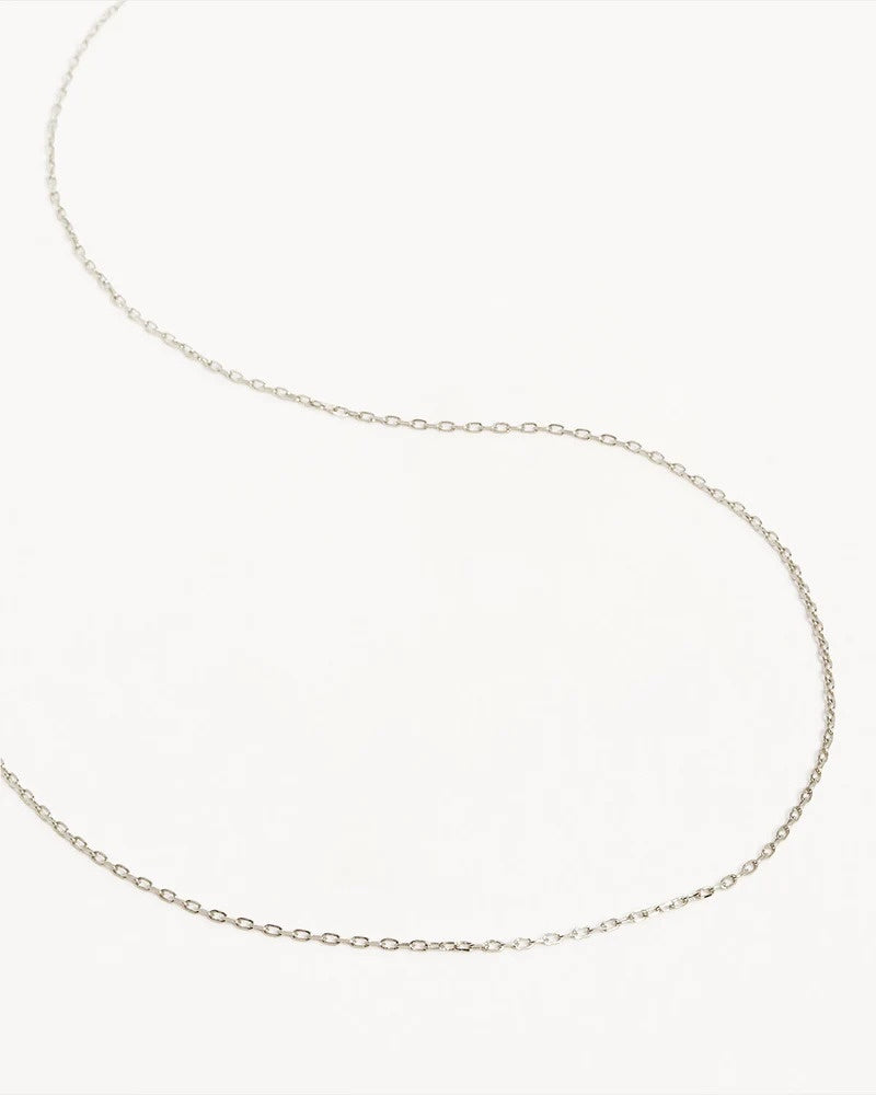 by charlotte Sterling Silver 21” Signature Chain Necklace"