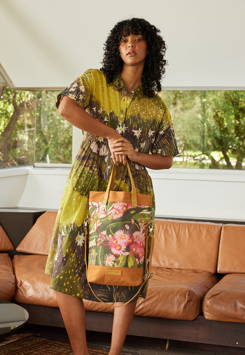 Nancybird Summit Tote in Flowering Gum