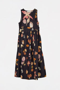 Nancybird Simpson Dress in Charcoal Shell