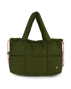 The Somewhere Co 'Khaki Marshmallow' Midi Tote