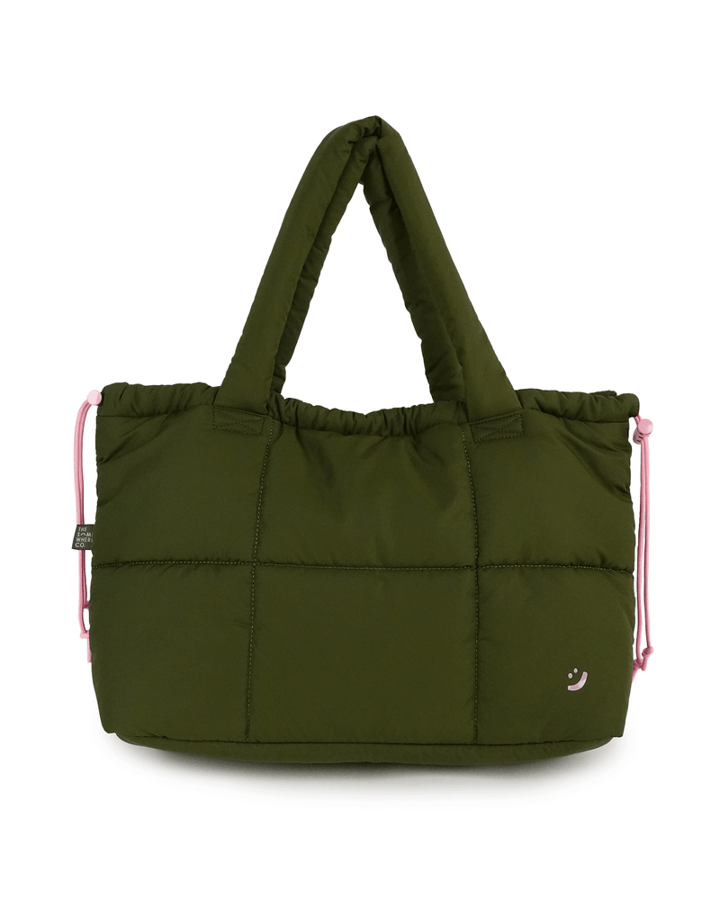 The Somewhere Co 'Khaki Marshmallow' Midi Tote