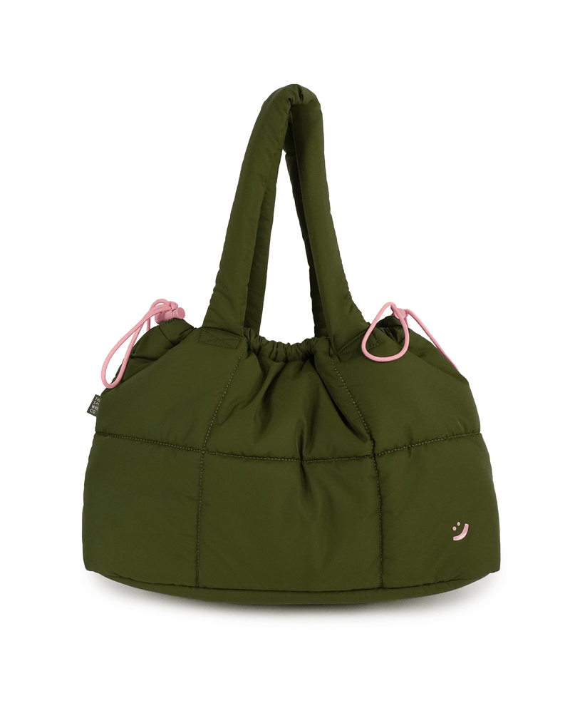 The Somewhere Co 'Khaki Marshmallow' Midi Tote