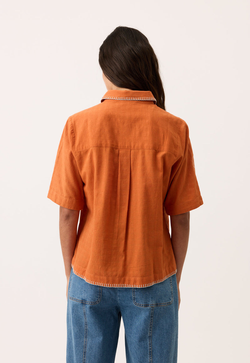 Nancybird Summer Shirt in Embroidery