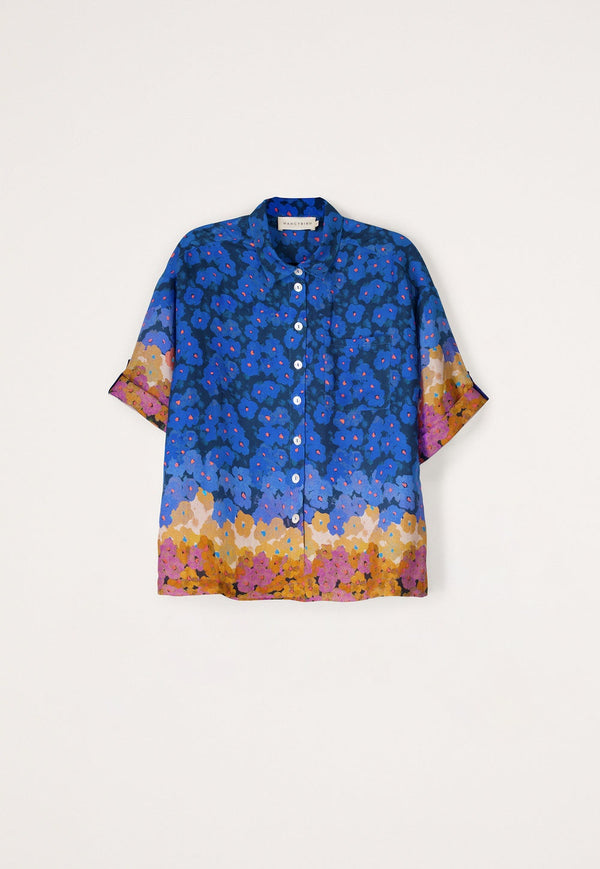 Nancybird Yaya Shirt in Ombre Floral