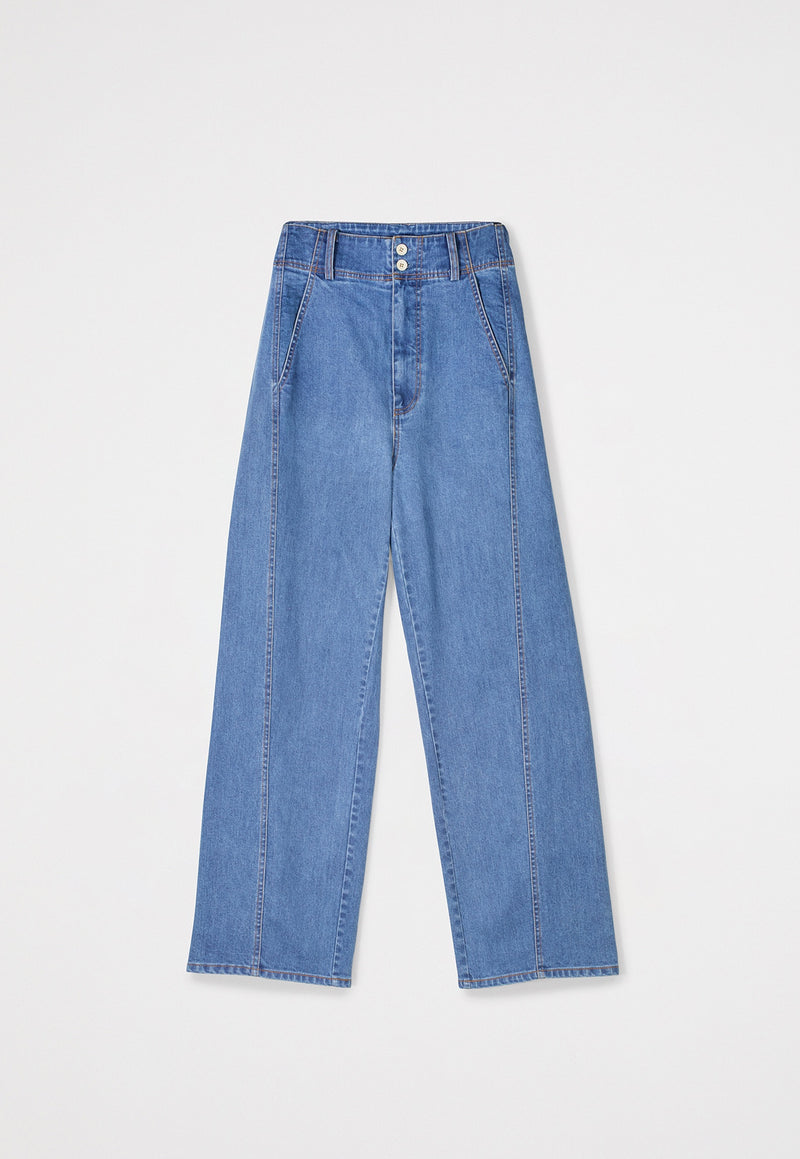 Nancybird Cecily Pant in Denim