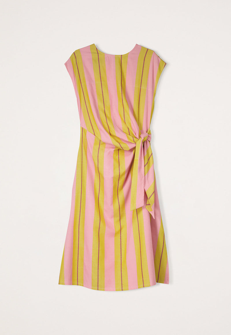 Nancybird Cacey Dress in Dusk stripe