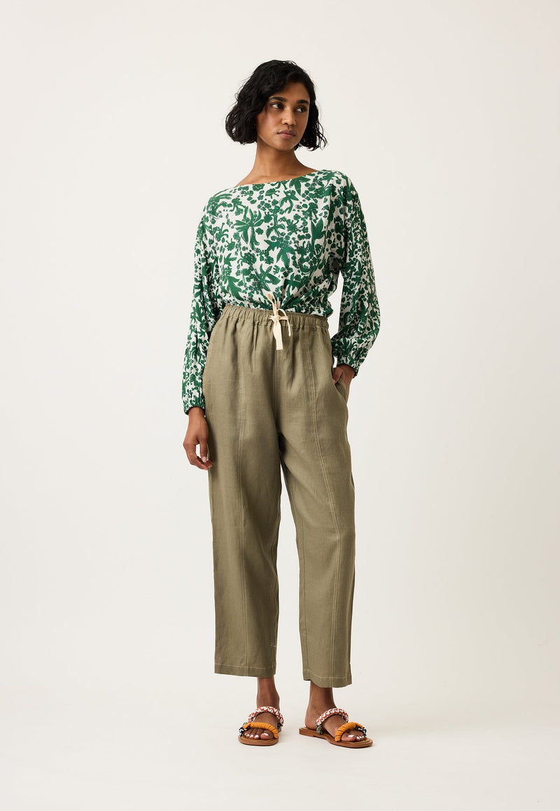 Nancybird Sol Pant in Agave