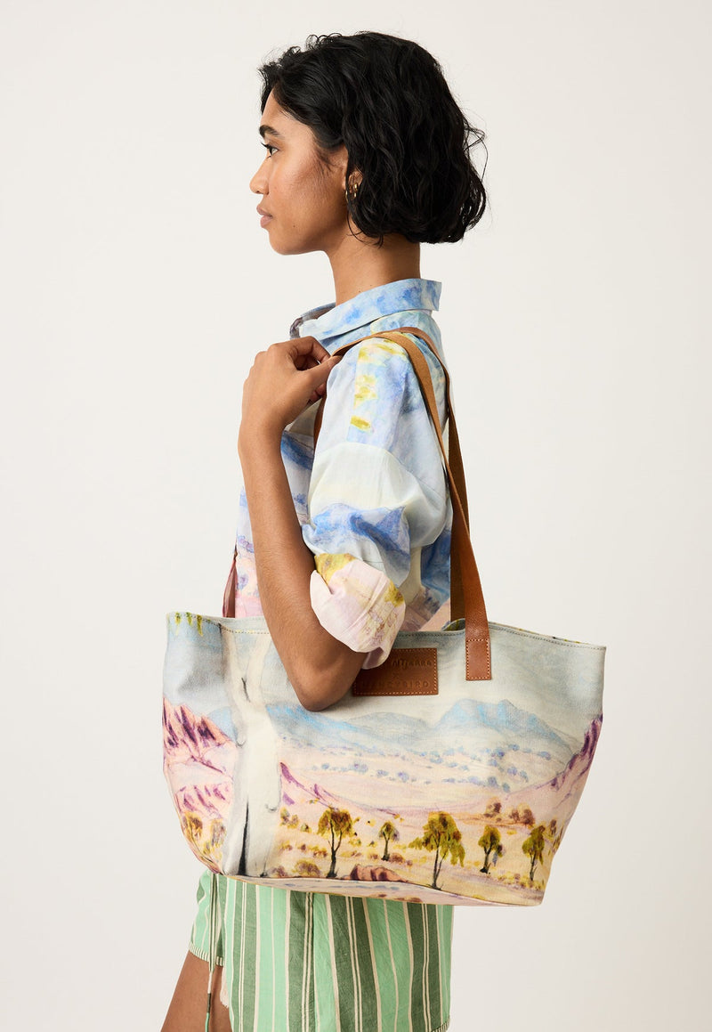 Nancybird Landscape Tote in Tjoritja