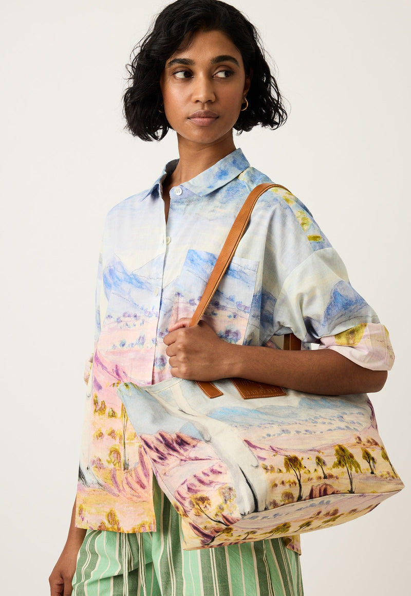 Nancybird Landscape Tote in Tjoritja