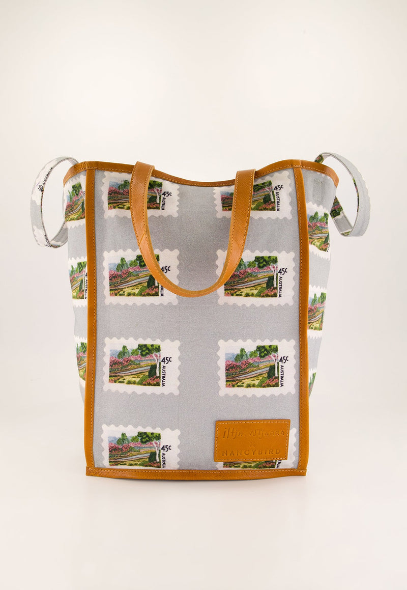 Nancybird Stamp Tote in Postage