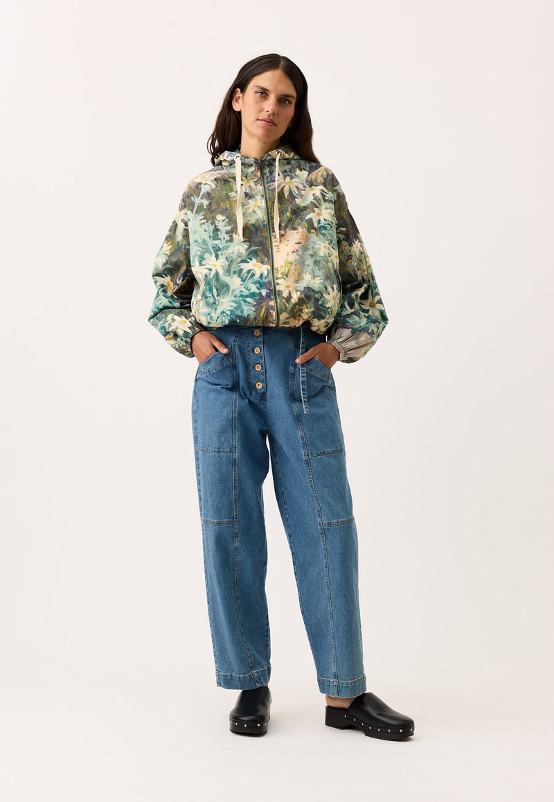 Nancybird Bromley Jacket in Flannel Flower