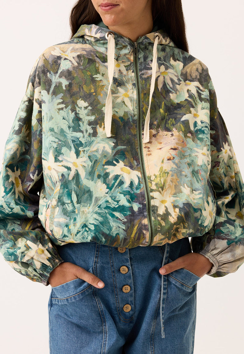 Nancybird Bromley Jacket in Flannel Flower