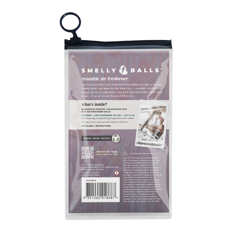 Smelly Balls My Country / Kalkatungu Muu with Coconut Lime Fragrance