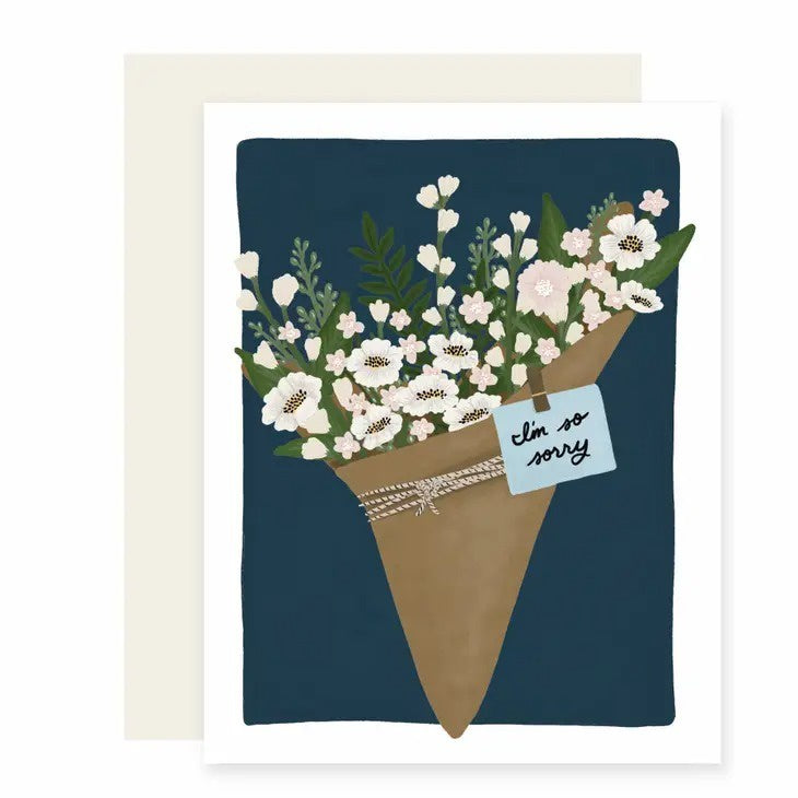 Slightly Stationery 'So Sorry Bouquet' Card