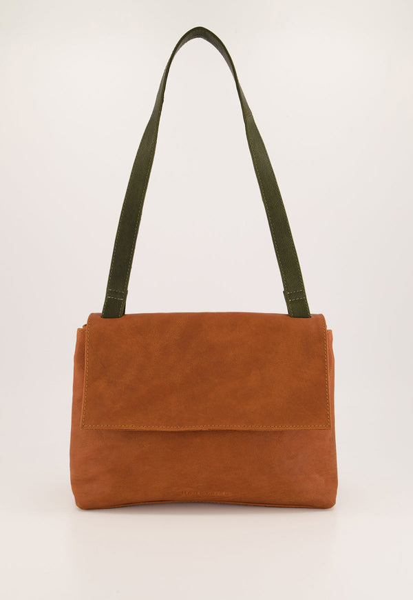 Nancybird Line Shoulder Bag in Terracotta