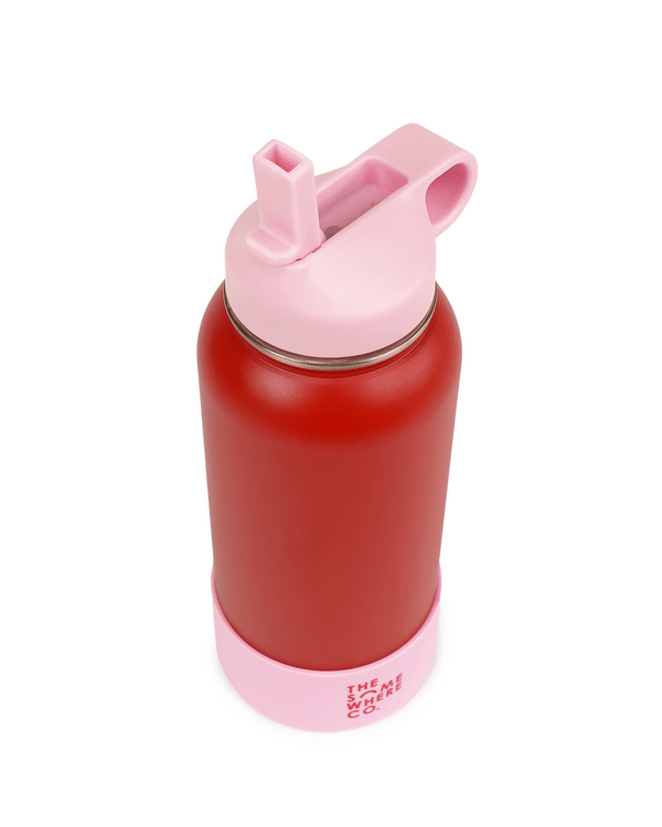 The Somewhere Co Cherry Water Bottle 1L