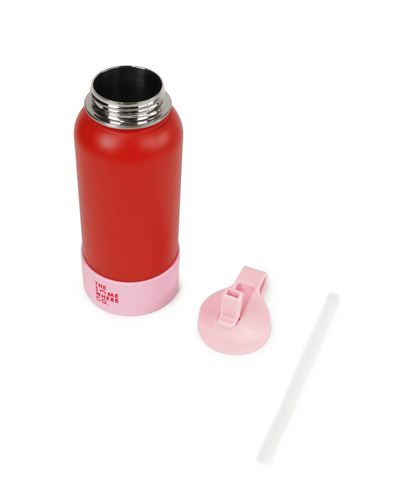 The Somewhere Co Cherry Water Bottle 1L