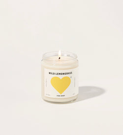 Pink Mint Wild Lemongrass Candle