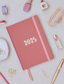 Write to Me 2025 Weekly Planner in Blush