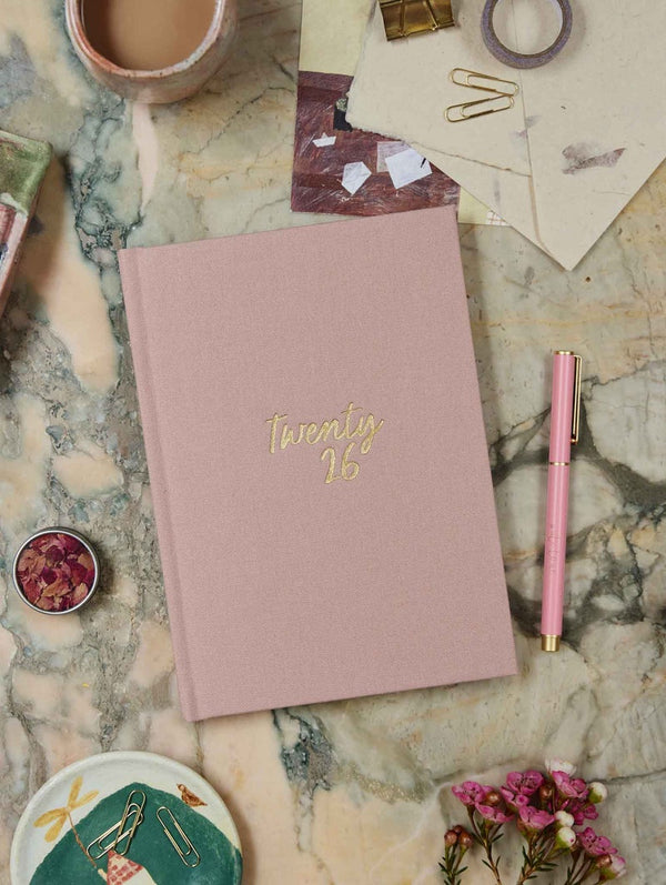 Write To Me 2026 Weekly Planner in Blush