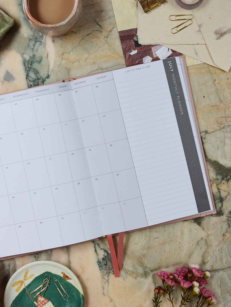 Write To Me 2026 Weekly Planner in Blush